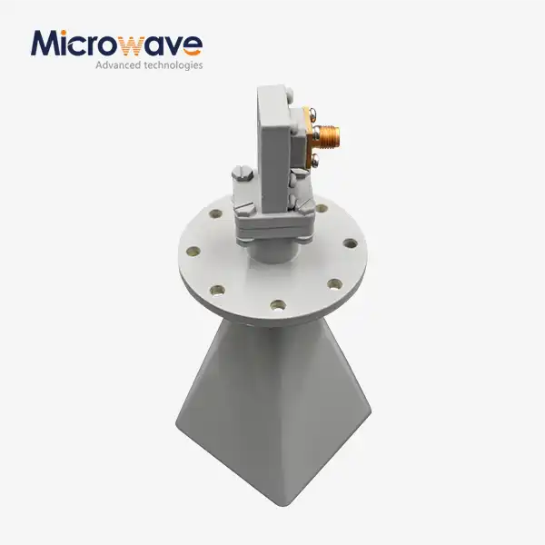 Low Side Lobe Diagonal Linear Polarization Horn Antenna